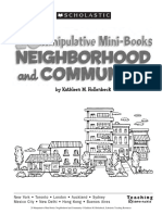 20 Manipulative Mini-Books Neighborhood and Community 
