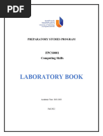 FPCS0001 Lab Book - Updated