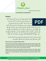 Edisi 131 Khutbah JUm'at DDGK