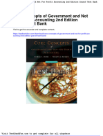 Full Download Core Concepts of Government and Not For Profit Accounting 2nd Edition Granof Test Bank