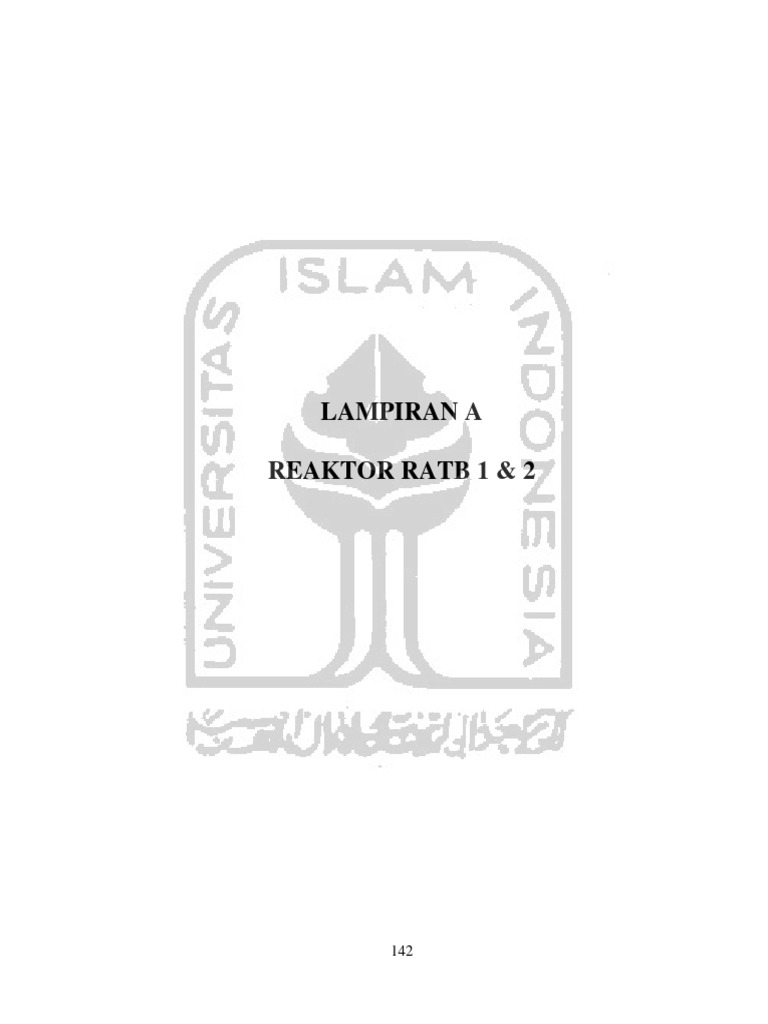 Desain Reaktor Alir Tangki Berpengaduk | PDF
