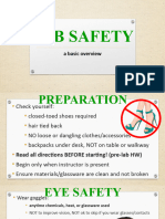 Lab Safety Overview