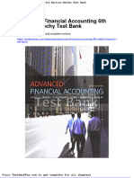Full Download Advanced Financial Accounting 6th Edition Beechy Test Bank