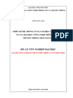 THIẾT KẾ HỆ THỐNG CUNG CẤP ĐIỆN CHO TÒA NHÀ C6 CỦA ĐẠI HỌC CÔNG NGHỆ THÔNG TIN VÀ TRUYỀN THÔNG THÁI NGUYÊN