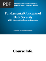 FCoDS - W01 - Information Security Concepts