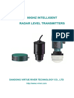VRPWRD 81 Series of 80ghz Radar Water Level Transmitter