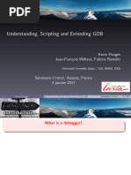 Understanding, Scripting and Extending GDB