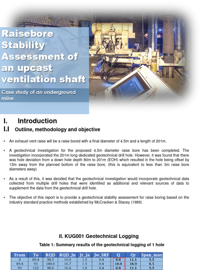 Raisebore-Stability-Assessment-of-an-upcast-ventilation-shaft | PDF