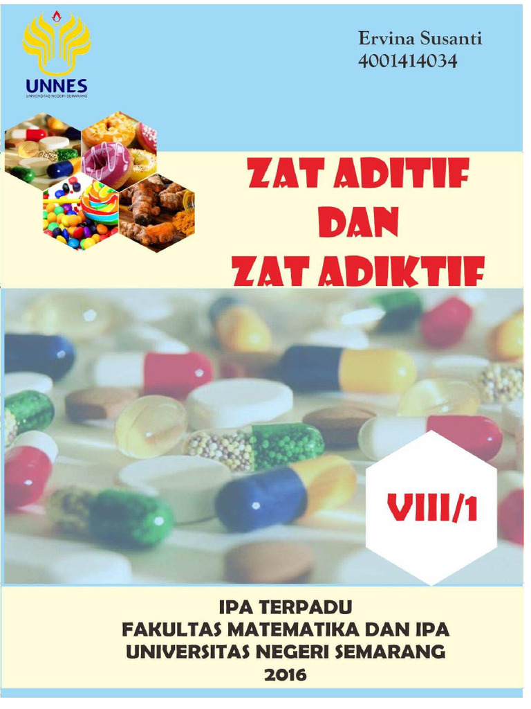 Zat Aditif dan Adiktif dalam Makanan | PDF