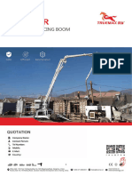 Concrete Placing Boom Wheel Type PB17D-3R