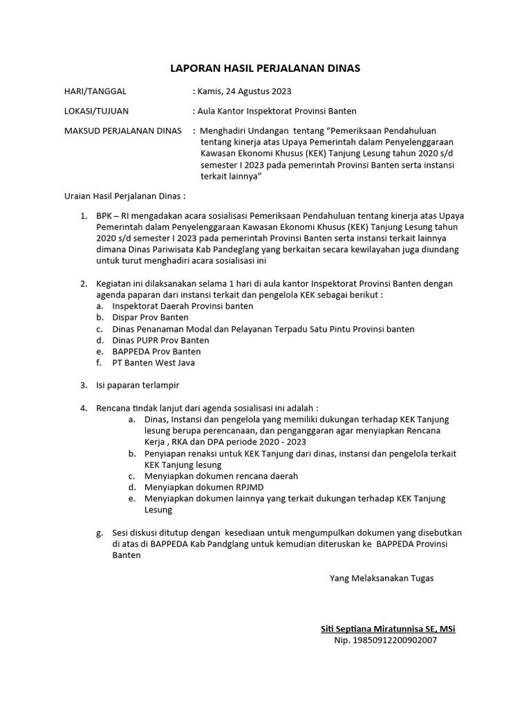 Pemeriksaan Kepala Dinas Sosial Bengkulu oleh inspektorat