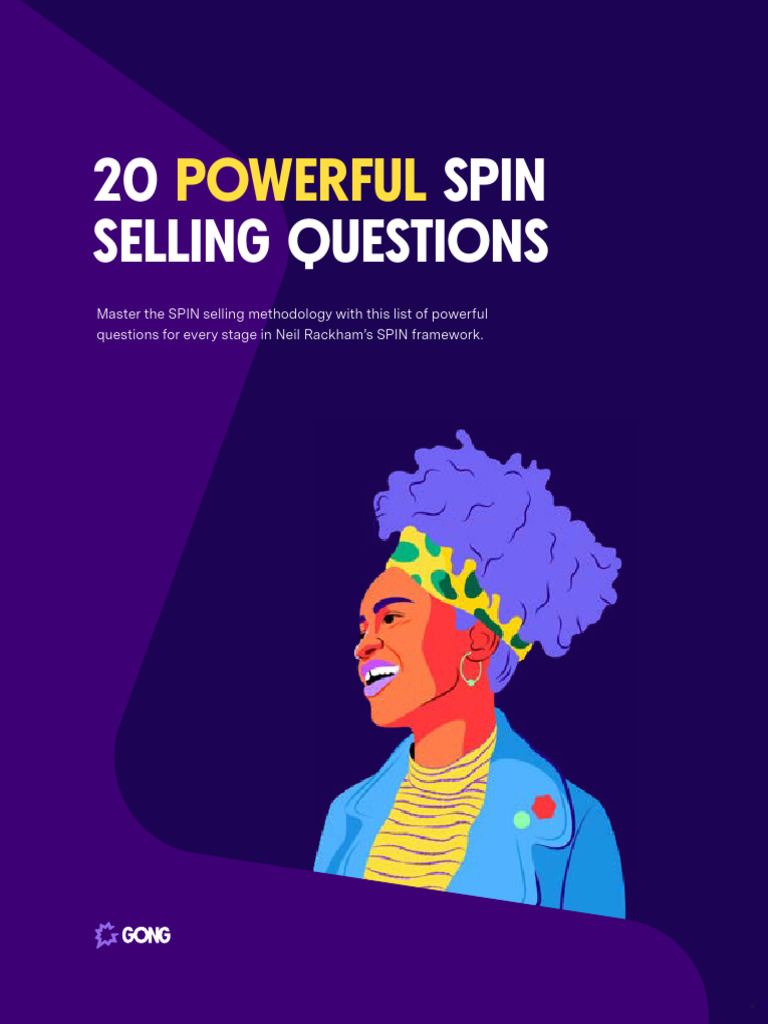 SPIN Selling Questions PDF Sales Business