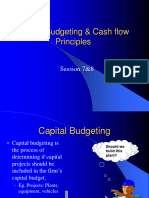 Session 78 - Cashflows of Capital Budgeting