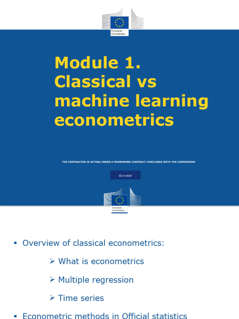 EUC1502 Module1 Machine Learning | PDF | Econometrics | Regression Analysis