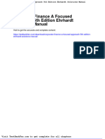 Full Download Corporate Finance A Focused Approach 5th Edition Ehrhardt Solutions Manual