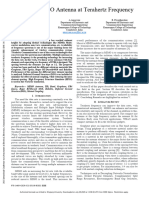 Study of MIMO Antenna at Terahertz Frequency (1)