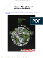 Full Download Corporate Finance Asia Global 1st Edition Ross Solutions Manual