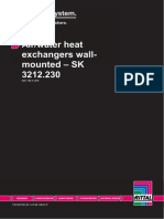 Air/water Heat Exchangers Wall-Mounted - SK 3212.230: Date: Mar 8, 2018