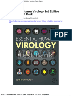 Full Download Essential Human Virology 1st Edition Louten Test Bank