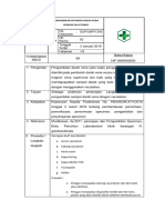 SOP Pengambilan Sampel Darah Vena DG Vacutainer