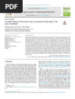 A Unified Theory For Bivariate Scores in Possessive Ball-Sports