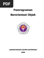 Download Pemrograman Berorientasi Objek by Marina_Miranti_4697 SN69148747 doc pdf