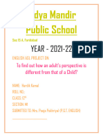 Asl English Project Hardik Kamal 12 M1