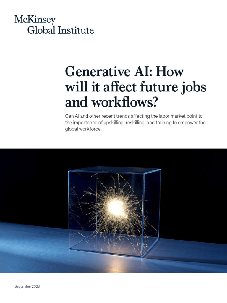 Generative AI's Impact on Future Jobs | PDF | Employment | Labour Economics