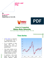 Unit 5 - Time Series Analysis and Predictive Modeling