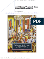 Full Download Essential World History Volume II Since 1500 7th Edition Duiker Test Bank