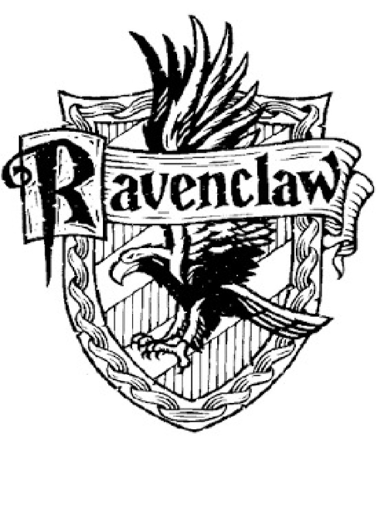 Kolorowanka-Kolorowanka Harry Potter Ravenclaw, Malowanki Dla Dzieci Do ...