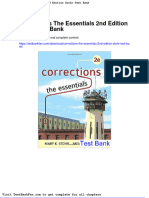 Full Download Corrections The Essentials 2nd Edition Stohr Test Bank