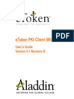 EToken PKI 5 1 User Guide Windows Rev B