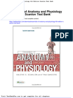 Full Download Essentials of Anatomy and Physiology 6th Edition Scanlon Test Bank
