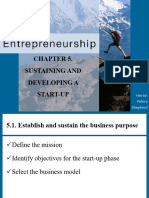 Chapter 5. Sustaining and Developing A Start-Up