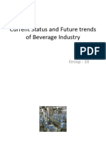 Current Status and Future Trends of Beverage Industry