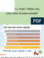 Chuong 4 - Phat Trien Cac Loai Hinh DN