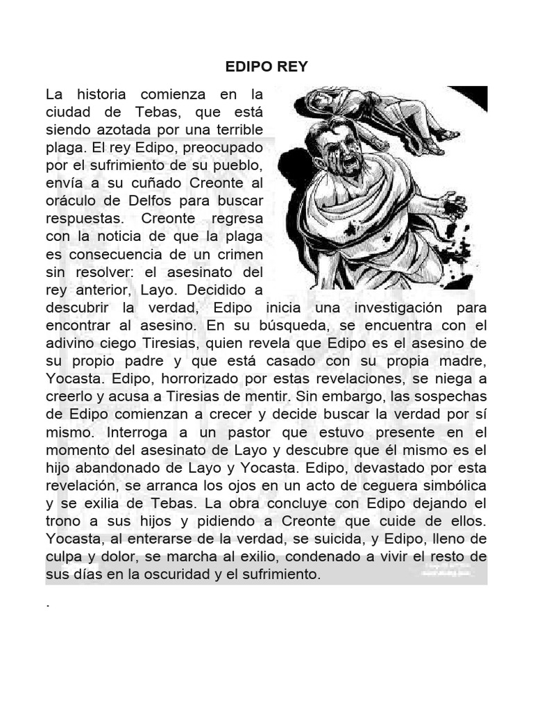 Edipo Rey | PDF | Edipo | Sófocles