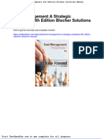 Full Download Cost Management A Strategic Emphasis 8th Edition Blocher Solutions Manual