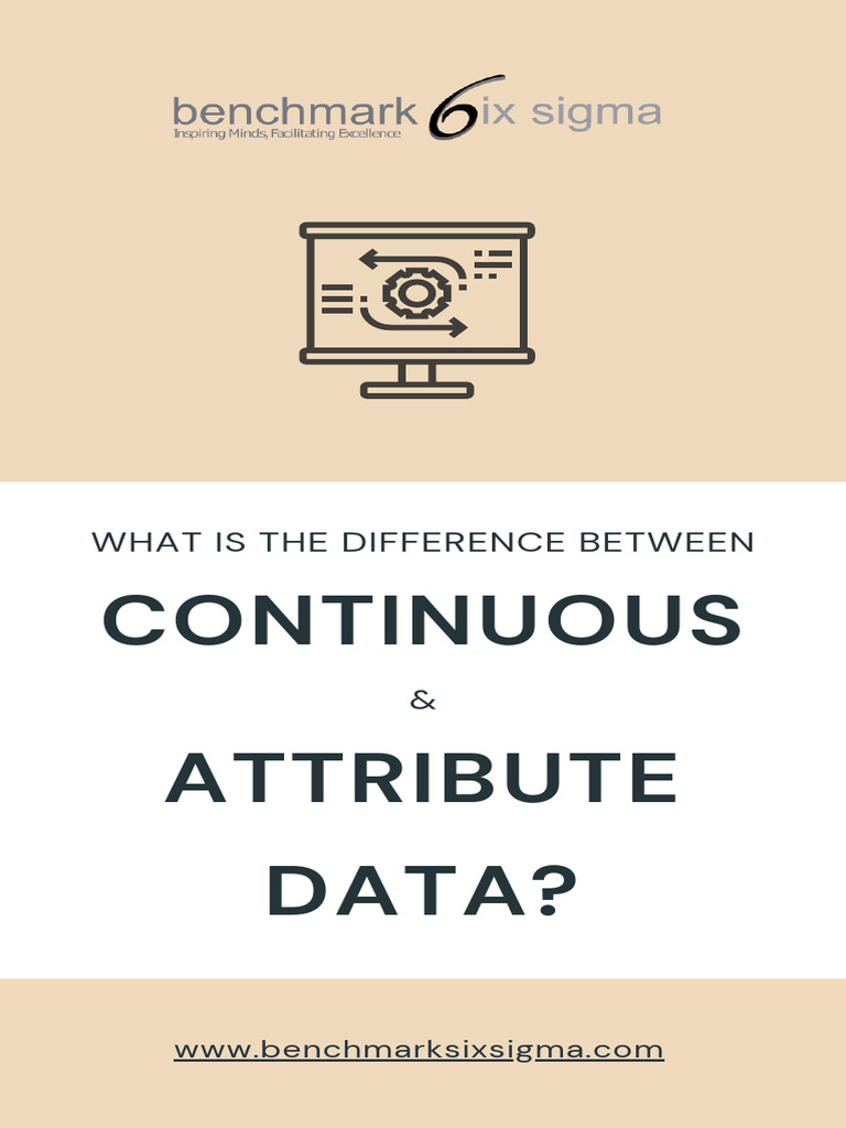 Continuous Vs Attribute Data | PDF | Business