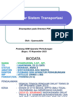 Dasar2 Sistem Transportasi
