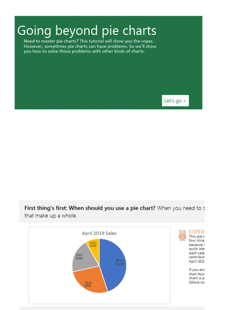 Beyond Pie Charts Tutorial1 | PDF