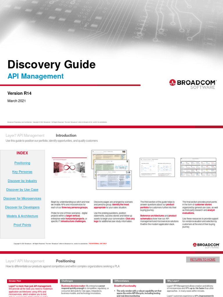 Layer7 Discovery Guide | PDF | Internet Of Things | Cloud Computing