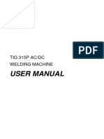 Tig 315P Acdc User Manual