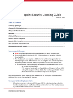 Licensing Guide - Endpoint Security