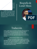 Biografía de Lionel Messi