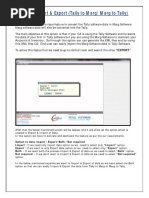 Data Import Export Marg To Tally