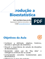 Aula 1 - Introdução A Bioestatística