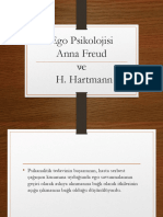 Ego Psikolojisi Anna Freud Ve Hartmann