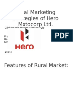 Hero Motocorp-Rural Marketing